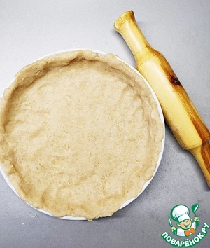 Галета с грибами и сыром