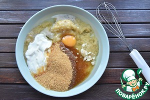 Банановые маффины с творожным сыром Банановые маффины с творожным сыром