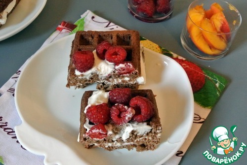 Шоколадные вафли