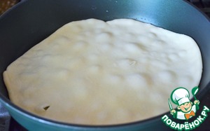 Лепёшки с сыром и зеленью