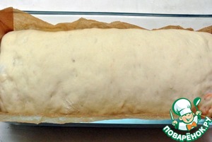 Домашний хлеб с ветчиной и сыром