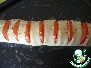 Рулет с сыром и ветчиной Рулет с сыром и ветчиной