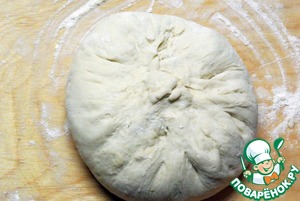 Домашний хлеб с ветчиной и сыром