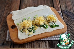 Ленивые слоеные пирожки на сковороде Ленивые слоеные пирожки на сковороде