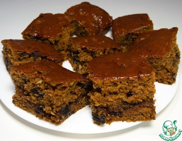 Постная медовая коврижка