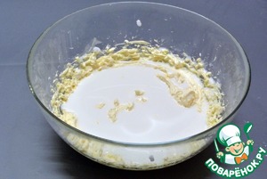 Вафельные трубочки с креветками и сыром