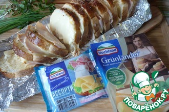 Сырный тарт с томатами