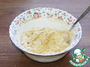 Пряный хлеб с луком и чесноком