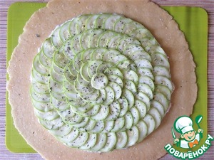 Деревенский пирог с кабачками и рикоттой Деревенский пирог с кабачками и рикоттой