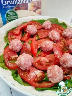 Киш со шпинатом и сыром Киш со шпинатом и сыром