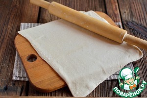 Ленивые слоеные пирожки на сковороде Ленивые слоеные пирожки на сковороде