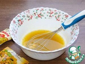 Пряный хлеб с луком и чесноком