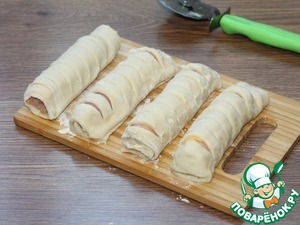 Сосиски из индейки с сыром Сосиски из индейки с сыром