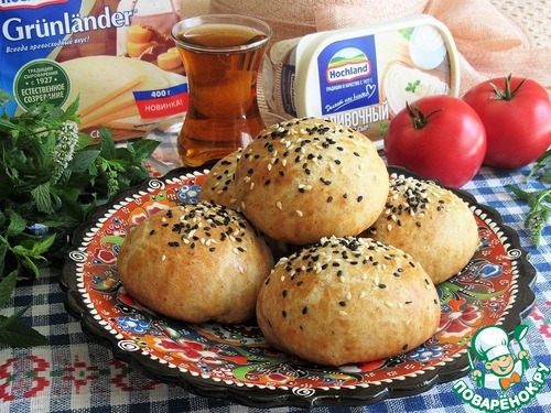 Погача с сыром и мятой Погача с сыром и мятой