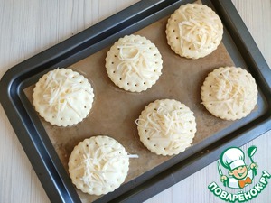 Слоёные булочки с бужениной из индейки Слоёные булочки с бужениной из индейки