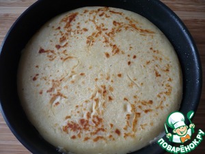 Картофельная лепешка с сыром на сковороде