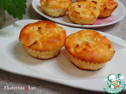 Сырники в духовке с яблоком