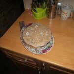 Легкий торт на кефире со сметанным кремом Легкий торт на кефире со сметанным кремом