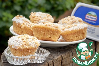 Сконы с плавленым сыром и грибами