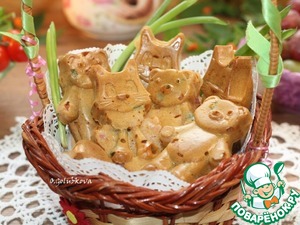 Кексы «Сырный и колбасный перекус»