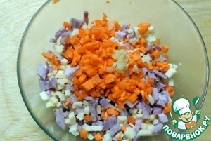 Домашний хлеб с ветчиной и сыром