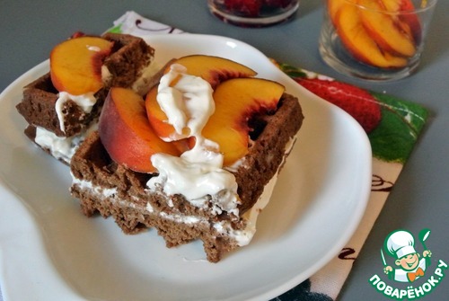 Шоколадные вафли