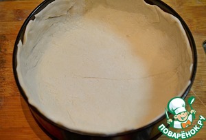 Заливной пирог с капустой и сыром