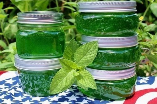 Домашнее варенье из мяты и лимона
