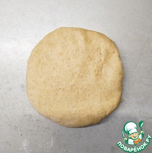 Галета с грибами и сыром