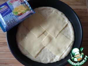 Картофельная лепешка с сыром на сковороде