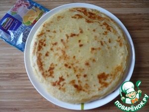 Картофельная лепешка с сыром на сковороде