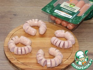 Мини-пиццы "Цветочки"