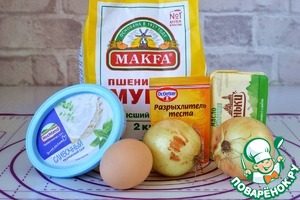 Хрустящее луковое печенье