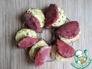 Свекольные сочники с сыром