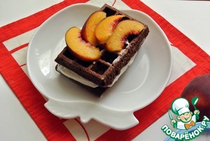 Шоколадные вафли