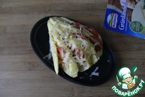 Веер из кабачков в духовке Веер из кабачков в духовке