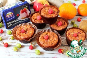 Малиновые маффины с сюрпризом