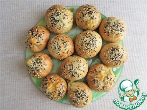 Погача с сыром и мятой Погача с сыром и мятой