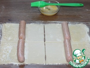 Сосиски из индейки с сыром Сосиски из индейки с сыром