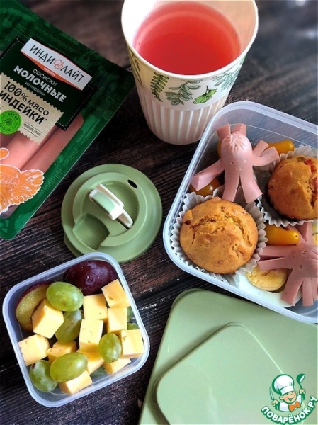 Перекус в ланч-боксе для школьника Перекус в ланч-боксе для школьника