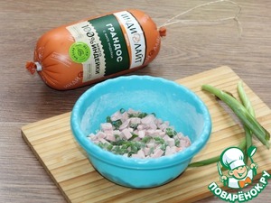 Кексы «Сырный и колбасный перекус»