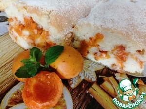 Абрикосовый рулет