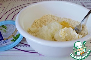 Хрустящее луковое печенье