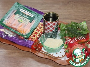 Мини-пиццы "Цветочки"