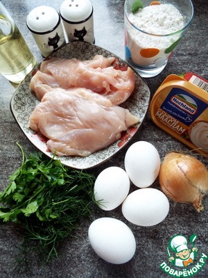 Бисквитный рулет с сытной начинкой