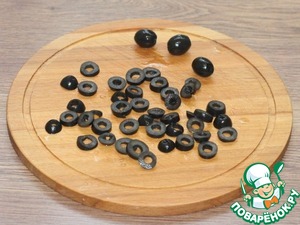 Мини-пиццы "Цветочки"