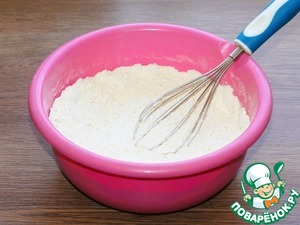 Пряный хлеб с луком и чесноком