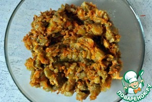 Баклажановый паштет на ржаных тостах