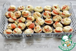 Баклажаны в духовке под майонезом