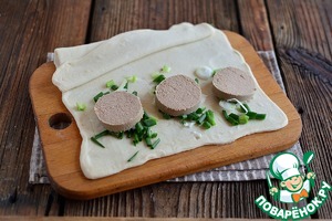 Ленивые слоеные пирожки на сковороде Ленивые слоеные пирожки на сковороде